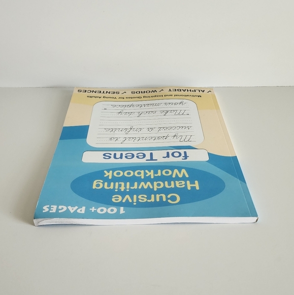 Cursive Handwriting Workbook for Teens - Picture 8 of 10